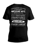 Don't Mess With Me, I Have An Awesome Wife Limited Classic T-Shirt - Guys V-Neck