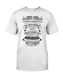 This Girl Was Born In October Limited Classic T-Shirt - Guys Tee - Sweatshirt