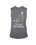 Skeleton- I've Got Your Back Limited Classic T- Shirt - Guys Tee - Unisex Long Sleeve