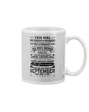 September Girl Hasa Fought Thousands Battles T-Shirt - Basketweave Tote Bag - Mug