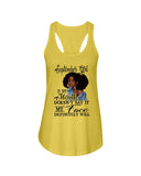September Girl If My Mouth Doesn't Say It My Face Definitely Will Classic T-Shirt - Unisex Tank Top - Ladies Flowy Tank