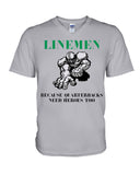 Football - Linemen Limited Classic T-Shirt - Guys V-Neck - Basketweave Tote Bag