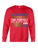 Blue Eye Hedhead The Perfect Blend Of Fire And Ice Limited Classic T- Shirt - Sweatshirt - Ladies Flowy Tank