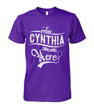 Relax, Cynthia Is Here T-Shirt - Guys Tee - Hoodie