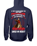 If They Against You Show No Mercy Limited Classic T_Shirt - Hoodie - Ladies Tee