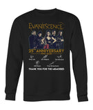 Evanescence 25Th Anniversary T-Shirt - Unisex Long Sleeve - Unisex Tank Top