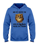 Owl- Look On My Face Limited Classic T-Shirt - Ladies Tee - Hoodie
