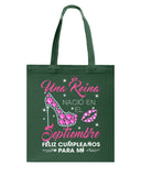 Una Reina Septiembre T-Shirt - Basketweave Tote Bag - Mug
