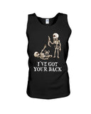 Skeleton- I've Got Your Back Limited Classic T- Shirt - Sweatshirt - Unisex Tank Top