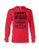 My Freaking Awesome Boyfriend T-Shirt - Unisex Long Sleeve