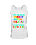 I Use Art To Help Create Great Kids Limited Classic T-Shirt - Guys Tee - Unisex Tank Top