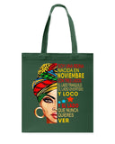 Una Reina Noviembre Limited Classic T-Shirt - Guys V-Neck - Basketweave Tote Bag