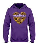 I'm A Sunfloweraholic Limited Classic T-Shirt - Hoodie - Ladies Tee
