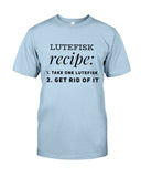 Lutefisk Recipe T-Shirt - Guys Tee - Sweatshirt