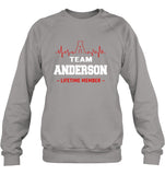 Team Anderson Lifetime Member T-Shirt - Sweatshirt - Mug