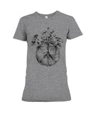 Hippie Peace Sign And Mushroom  Limited Classic T-Shirt - Ladies Tee - Hoodie