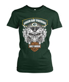 Green Bay Packers Limited Classic T-Shirt - Hoodie - Ladies Tee