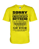 My Freaking Awesome Boyfriend T-Shirt - Hoodie - Guys V-Neck
