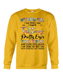 October Girl Have Tatoos Pretty Eyes Limited Classic T-Shirt - Guys Tee - Sweatshirt