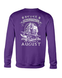 Never Understimate An August Old Man Limited Classic T-Shirt - Sweatshirt - Unisex Tank Top