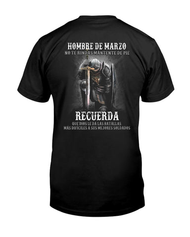 Hombre De Marzo Recuerda T-Shirt - Guys Tee - Unisex Tank Top