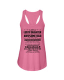 Lucky Daughter - Awesome Dad August T-Shirt - Unisex Tank Top - Ladies Flowy Tank