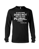 Grammar Police Tote Bag - Ladies Tee - Unisex Long Sleeve