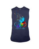 Let It Be Coloful Butterfly Limited Classic T-Shirt - Guys Tee - Unisex Long Sleeve