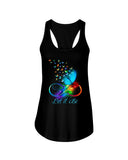 Let It Be Coloful Butterfly Limited Classic T-Shirt - Ladies Flowy Tank - Youth Tee