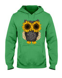 Sunflower Owl Limited Classic T-Shirt - Ladies Tee - Hoodie