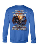 An October Grumpy Old Man Limited Classic T- Shirt - Sweatshirt - Unisex Tank Top