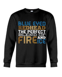 Blue Eye Hedhead The Perfect Blend Of Fire And Ice Limited Classic T- Shirt - Sweatshirt - Ladies Flowy Tank