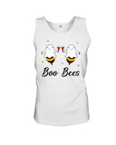 Wine Boo Bees  T-Shirt - Unisex Tank Top - Ladies Flowy Tank