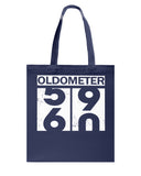 Oldometer 59 60 Tote Bag - Guys Tee - Basketweave Tote Bag