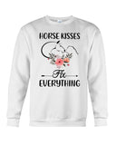 Horse Kisses Fix Everything - Guys Tee - Sweatshirt