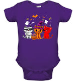 Halloween Cute Cats T-Shirt - Youth Tee - Baby Onesie