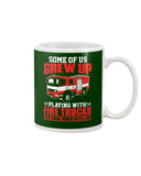 Grew Up Playing With Fire Trucks Tote Bag - Mug