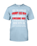 Boom - Grumpy Old Man Awesome Wife T-Shirt - Guys Tee - Sweatshirt