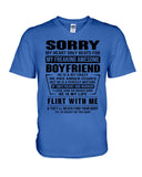My Freaking Awesome Boyfriend T-Shirt - Hoodie - Guys V-Neck