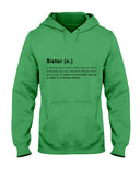 Defitition Of A Sister T-Shirt - Hoodie - Guys V-Neck