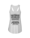 Lucky Daughter Of A March Awesome Dad Limited Classic T-Shirt - Ladies Flowy Tank - Youth Tee