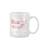 My Son Is Also My Favorite Football Player T-Shirt - Mug