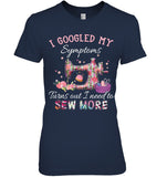 Symplans I Need To Sew More T-Shirt - Unisex Long Sleeve - Ladies Tee