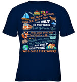 I Will Quilt Everywhere Limited Classic T-Shirt - Youth Tee
