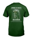 Hombre De Marzo Recuerda T-Shirt - Guys Tee - Unisex Tank Top