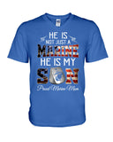 He Is Marine And My Son Limited Classic T_Shirt - Hoodie - Guys V-Neck