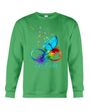 Let It Be Coloful Butterfly Limited Classic T-Shirt - Sweatshirt - Unisex Tank Top