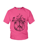 Hippie Peace Sign And Mushroom  Limited Classic T-Shirt - Ladies Flowy Tank - Youth Tee