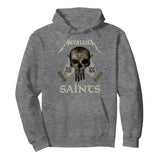 New Orleans Saints - Metallica T-Shirt - Hoodie - Unisex Long Sleeve