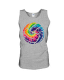 Tie Dye Volleyball T-Shirt - Sweatshirt - Unisex Tank Top